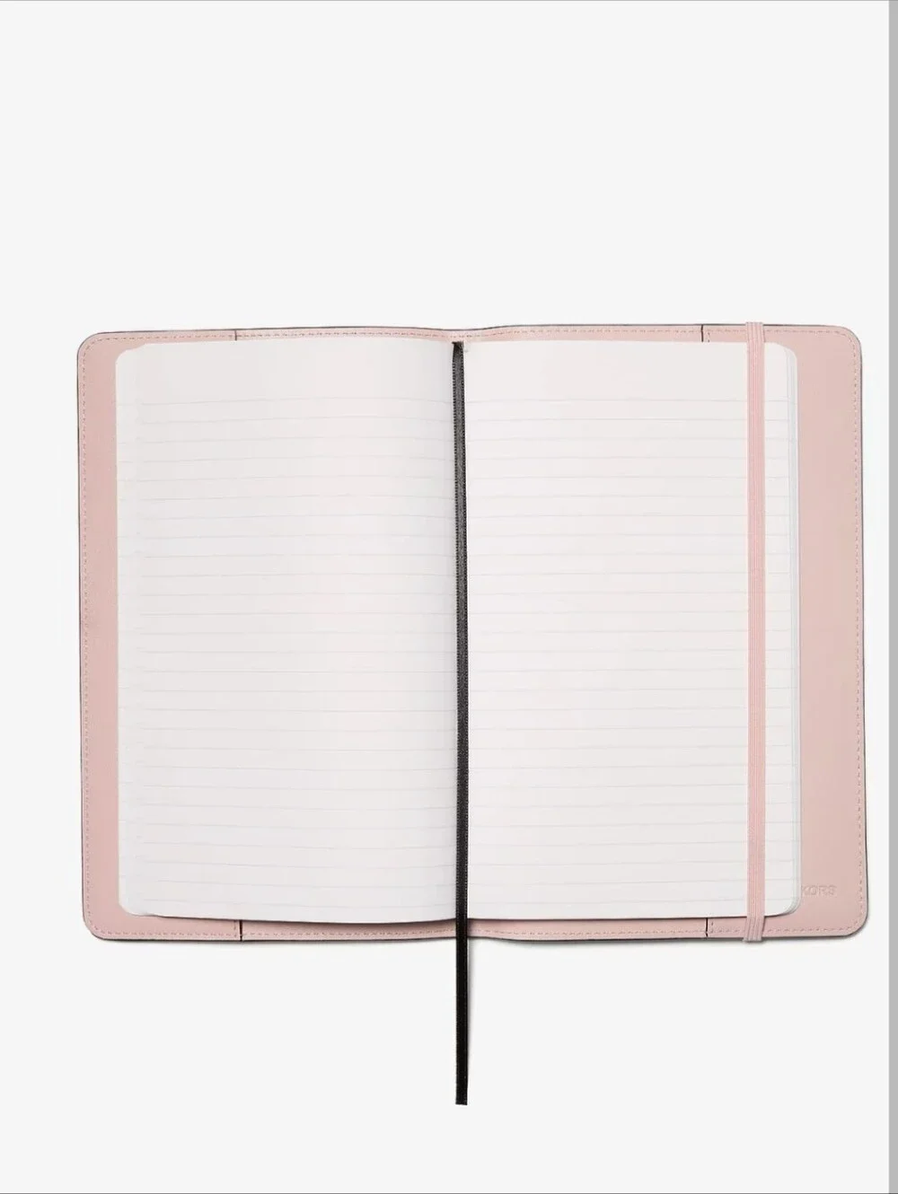 Michael Kors Powder Blush MK Signature Medium Notebook Journal Planner New